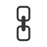 Chain Icon SVG Icon